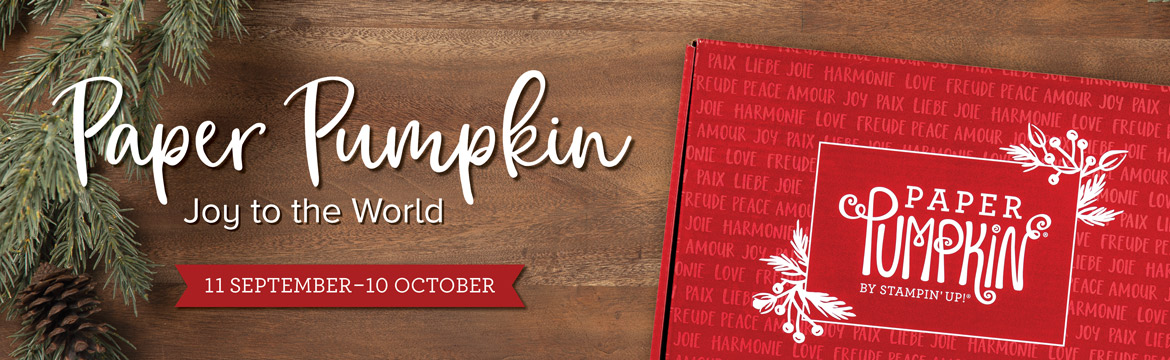 October 2020 Paper Pumpkin - Joy to the World